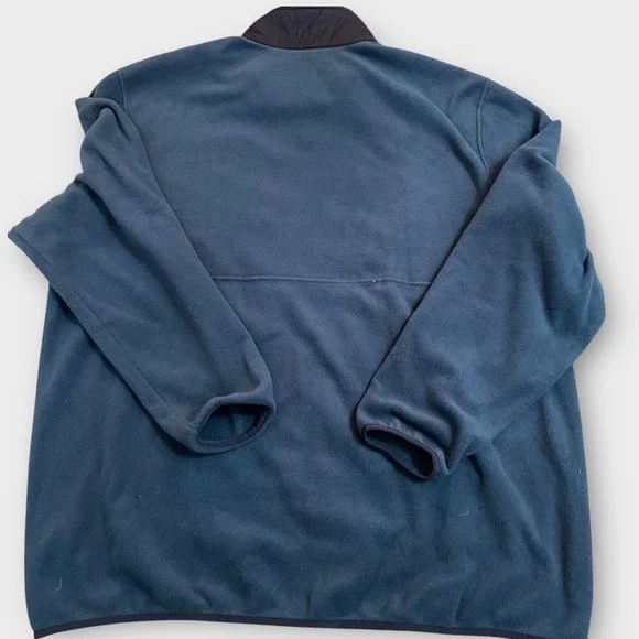 Patagonia Microdini Half Zip Pullover Fleece Jacket Blue Men's Size‎ XXL Outdoor